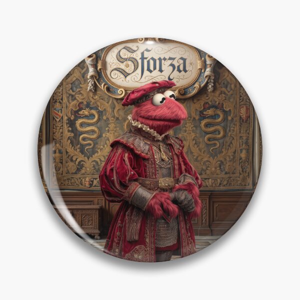 Item preview, Sforza Duke Italian Renaissance Felt Puppet Noble designed and sold by UntoldJukebox.