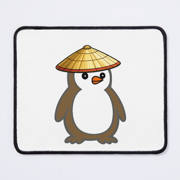 Item preview, Pippo Penguin with Japanese Kasa – Cute Cartoon Penguin Character designed and sold by Pippo-Penguin.