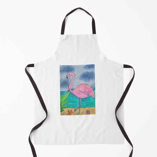 Item preview, Flamingo by the ocean designed and sold by Paintedhues.