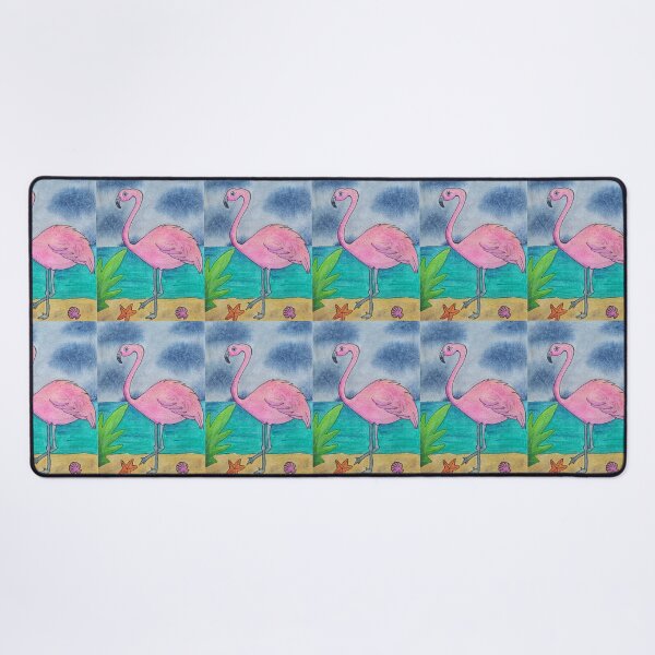 Item preview, Flamingo by the ocean designed and sold by Paintedhues.