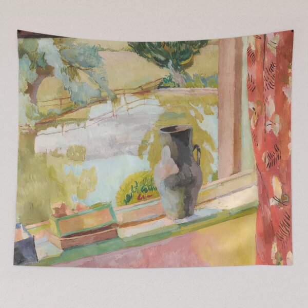 Item preview, Vanessa Bell, View of the Pond at Charleston designed and sold by DavidSrna.