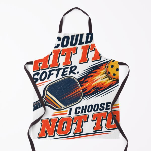 Item preview, I Could Hit It Softer Pickleball Funny Hard Hitter Pickleball Player designed and sold by zhivago1980.