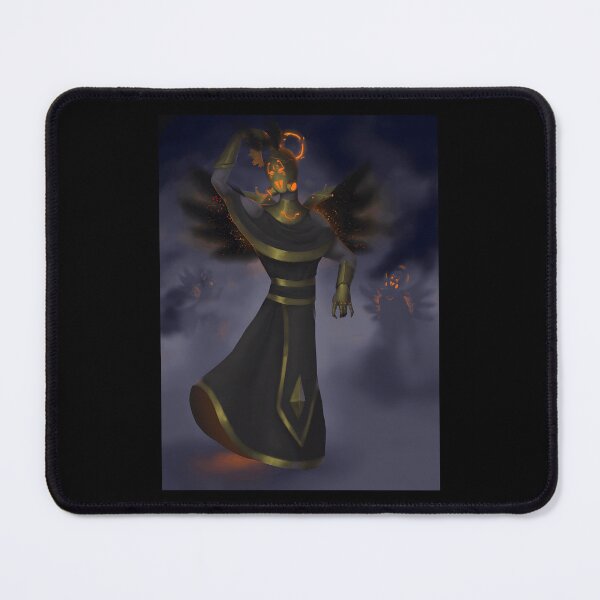 Item preview, Mysterious Dark Entity with Fiery Accents designed and sold by J-Mindful.