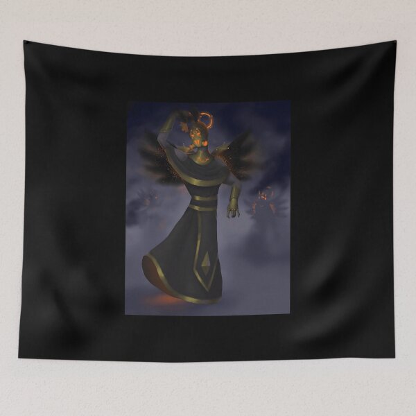 Item preview, Mysterious Dark Entity with Fiery Accents designed and sold by J-Mindful.