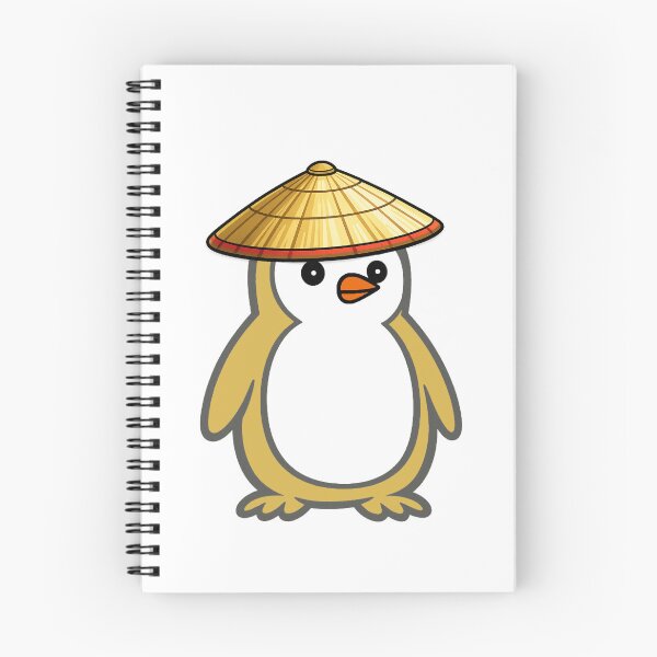 Item preview, Pippo Penguin with Japanese Kasa – Cute Cartoon Penguin Character designed and sold by Pippo-Penguin.