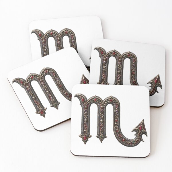 Item preview, Bejewelled Ornate Gothic Scorpio Zodiac Symbol designed and sold by Based-Bear.