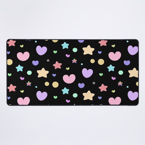 Item preview, Cute Pastel Stars Hearts and Circles Pattern designed and sold by ubborn.