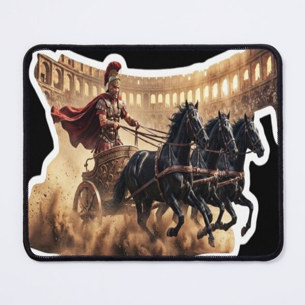 Item preview, Roman Chariot Race | Colosseum Warrior designed and sold by JMAVILA ART.