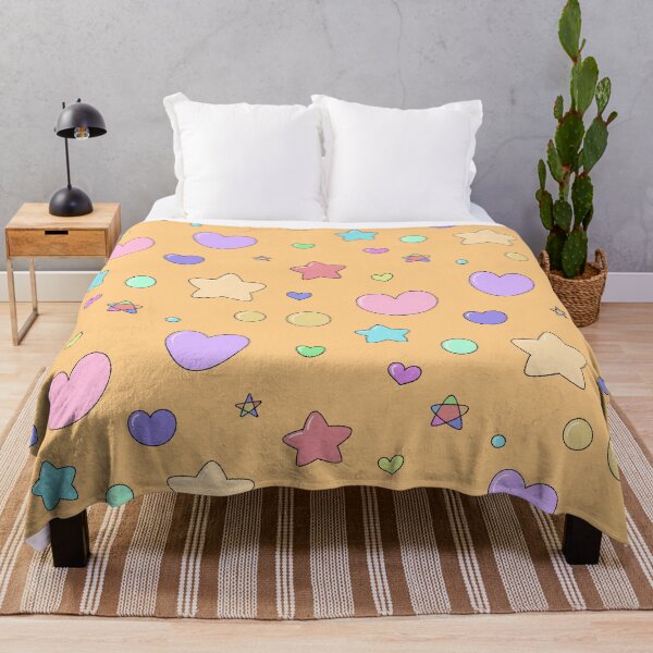 Item preview, Cute Pastel Stars Hearts and Circles Pattern designed and sold by ubborn.