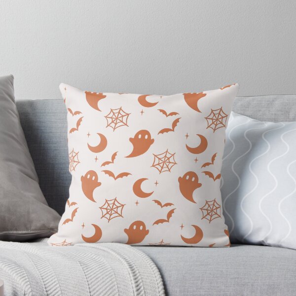 Item preview, Halloween Ghost & Bat Pattern | Moon & Spiderweb Design designed and sold by TheSpellboundArtist.