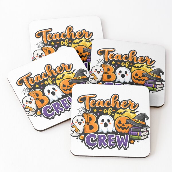 Item preview, Teacher of Boo Crew – Cute Halloween Ghost Teacher Design designed and sold by Gallery-yuuna .
