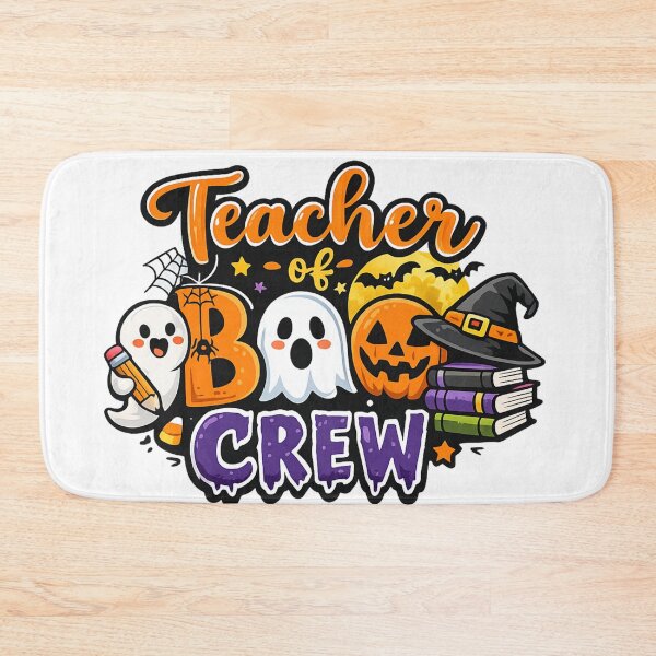 Item preview, Teacher of Boo Crew – Cute Halloween Ghost Teacher Design designed and sold by Gallery-yuuna .