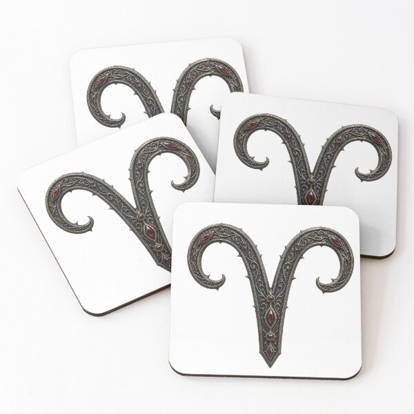 Item preview, Bejewelled Ornate Gothic Aries Zodiac Symbol designed and sold by Based-Bear.