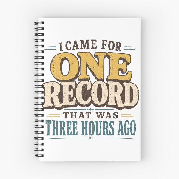 Item preview, I Came For One Record That Was Three Hours Ago Funny Vinyl Shirt designed and sold by Golden Era Studio.