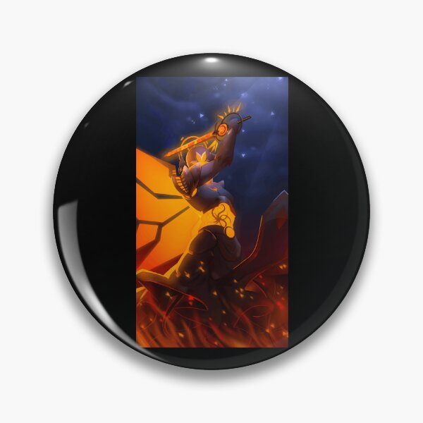 Item preview, Epic Fire Warrior with Sword Design designed and sold by J-Mindful.