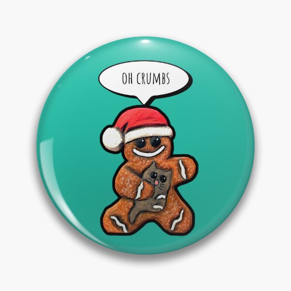 Item preview, Cheeky Gingerbread Man - Oh Crumbs! designed and sold by TurquoiseChicken.