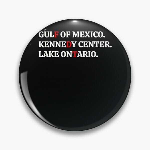 Item preview, Gulf of Mexico Kennedy Center Lake Ontario White Text Red Highlights Fan Apparel designed and sold by slmfams.