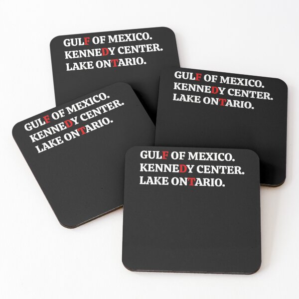 Item preview, Gulf of Mexico Kennedy Center Lake Ontario White Text Red Highlights Fan Apparel designed and sold by slmfams.