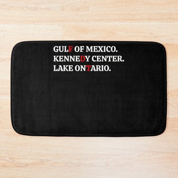 Item preview, Gulf of Mexico Kennedy Center Lake Ontario White Text Red Highlights Fan Apparel designed and sold by slmfams.