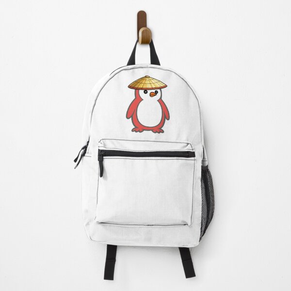 Item preview, Pippo Penguin with Japanese Kasa – Cute Cartoon Penguin Character designed and sold by Pippo-Penguin.