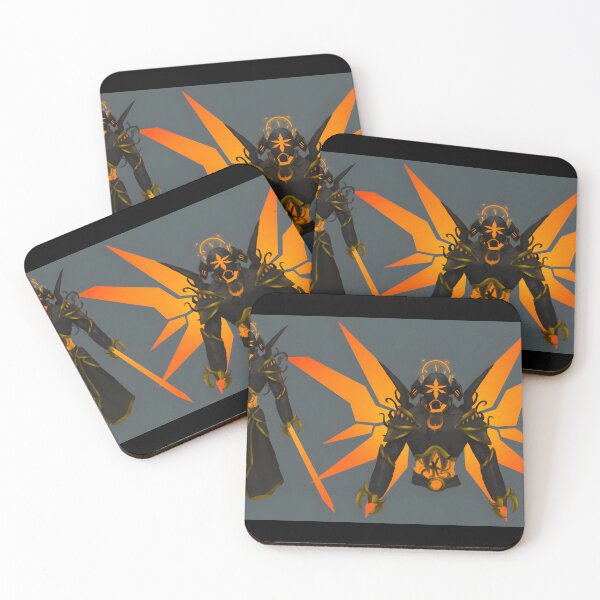 Item preview, Dark Fantasy Warrior with Fiery Wings designed and sold by J-Mindful.