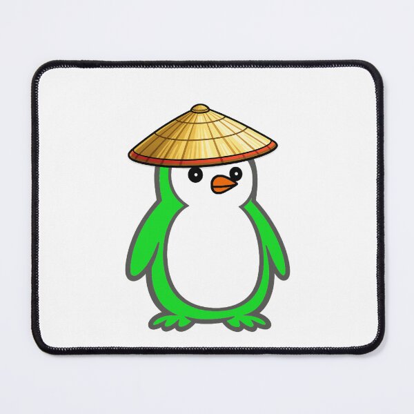 Item preview, Pippo Penguin with Japanese Kasa – Cute Cartoon Penguin Character designed and sold by Pippo-Penguin.