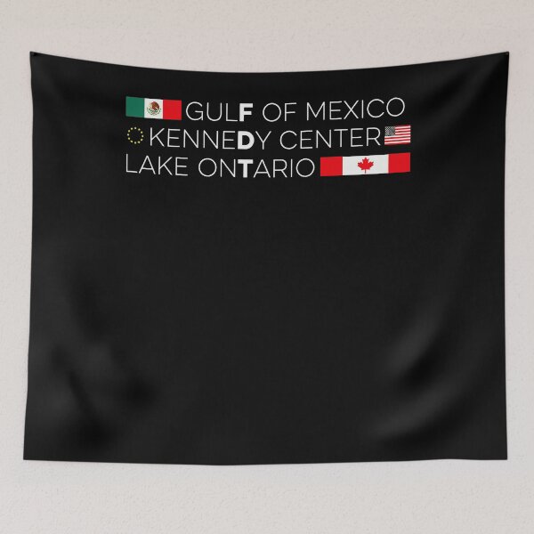 Item preview, Gulf of Mexico Kennedy Center Lake Ontario Flags Mexico EU USA Canada Fan Apparel designed and sold by slmfams.