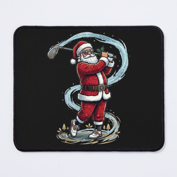 Item preview, Cool Santa Playing Golf - Funny Christmas Golf Design designed and sold by designwiss.