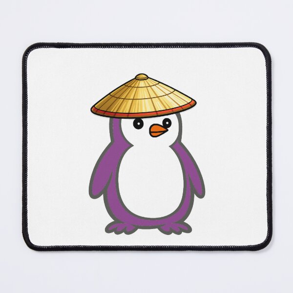 Item preview, Pippo Penguin with Japanese Kasa – Cute Cartoon Penguin Character designed and sold by Pippo-Penguin.