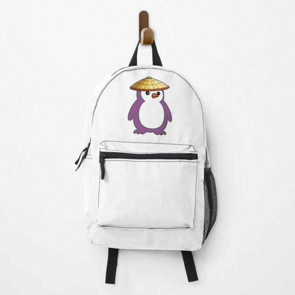 Item preview, Pippo Penguin with Japanese Kasa – Cute Cartoon Penguin Character designed and sold by Pippo-Penguin.