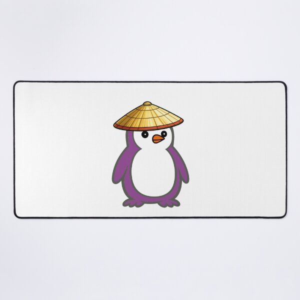 Item preview, Pippo Penguin with Japanese Kasa – Cute Cartoon Penguin Character designed and sold by Pippo-Penguin.