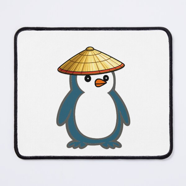 Item preview, Pippo Penguin with Japanese Kasa – Cute Cartoon Penguin Character designed and sold by Pippo-Penguin.