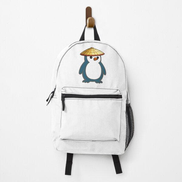Item preview, Pippo Penguin with Japanese Kasa – Cute Cartoon Penguin Character designed and sold by Pippo-Penguin.