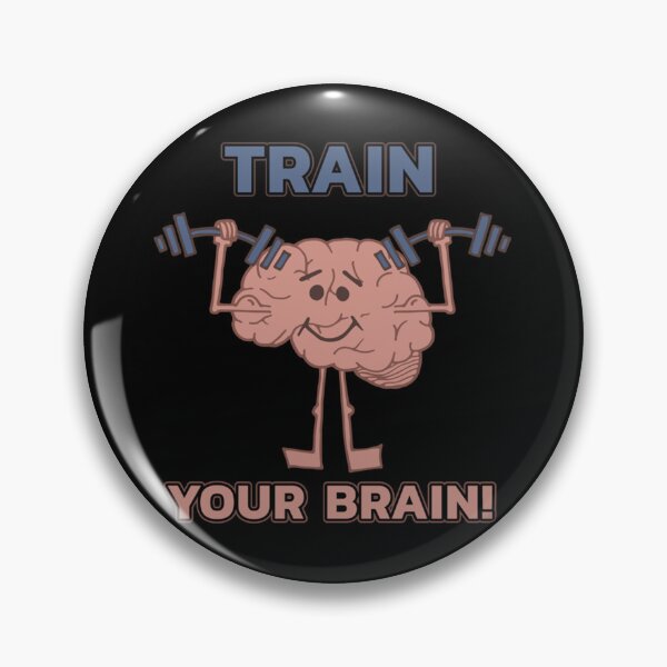 Item preview, Train Your Brain - Funny Neuroscience Quote Gift   designed and sold by Nathan-Store.