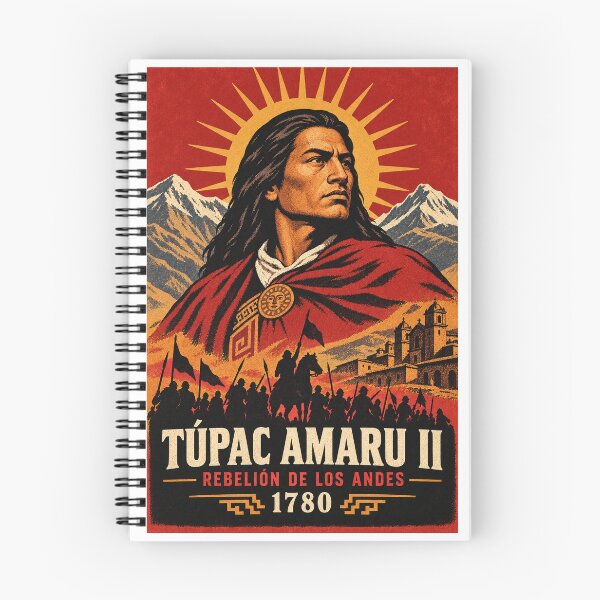 Item preview, Redbubble title: Túpac Amaru II – Rebelión de los Andes 1780   designed and sold by Past in Threads.