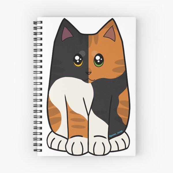 Item preview, Chimera Calico Cat Sticker designed and sold by SpoonAndDitto.