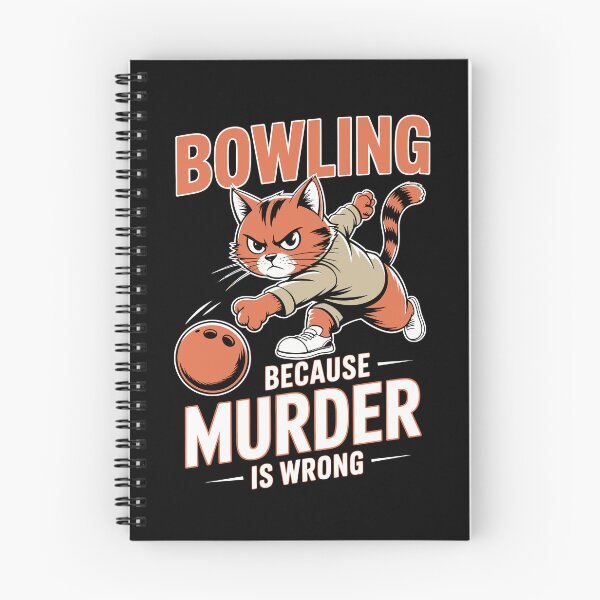 Item preview, BOWLING BECAUSE MURDER IS WRONG designed and sold by jkrphoto.