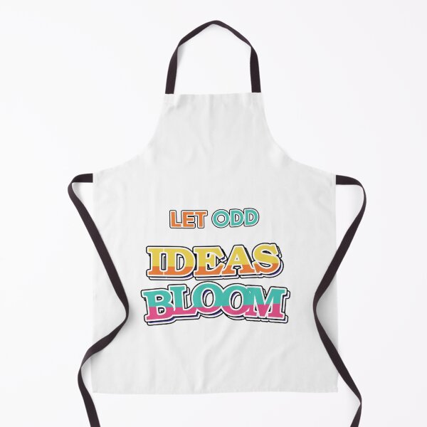 Item preview, Let Odd Ideas Bloom – Retro 70s Creative Typography designed and sold by Jaani-T.