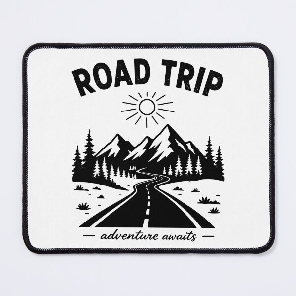 Item preview, Road Trip adventure awaits designed and sold by Traveldrawings.