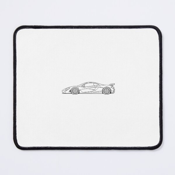 Item preview, Minimalist Hypercar Outline Sticker | Black Supercar Line Art | Automotive Aesthetic designed and sold by PawsAndpetalstudio.