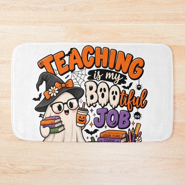 Item preview, Teaching Is My Boo-tiful Job – Cute Halloween Ghost Teacher Design designed and sold by Gallery-yuuna .