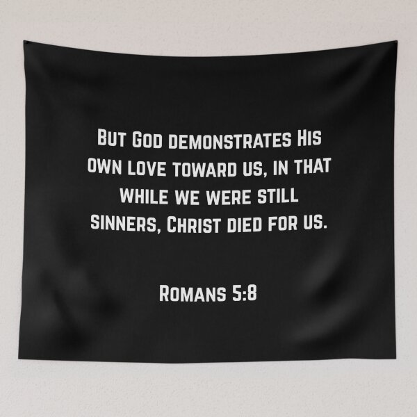 Item preview, Romans 5:8 God Demonstrates Love designed and sold by Drami21.