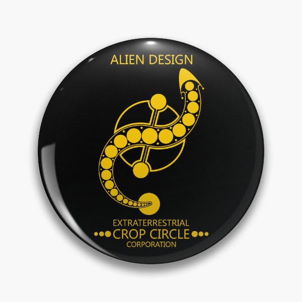 Item preview, Extraterrestrial Crop Circle Corporation Alien Design 2 designed and sold by MagicEyesOnly.