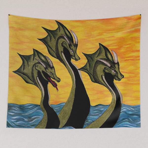 Item preview, 3 Headed Hydra Dragon designed and sold by JCTurn.