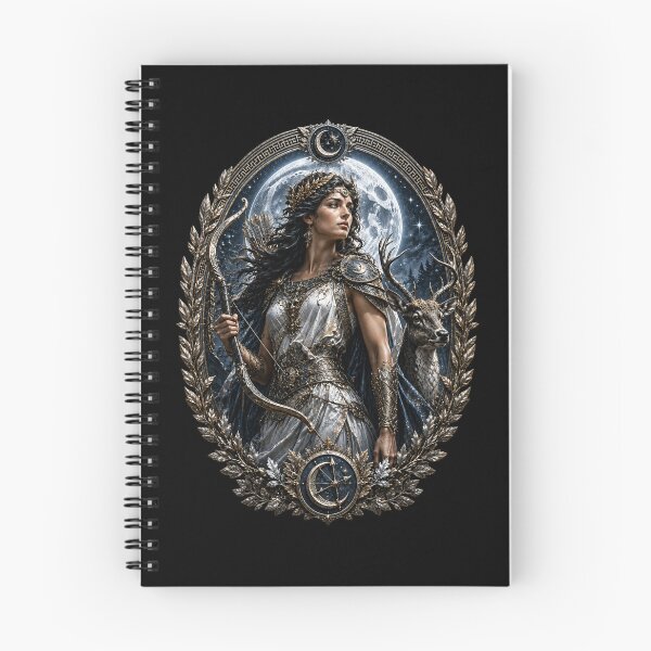 Item preview, Artemis Greek Goddess Moon Huntress Ancient Greece Mythology Graphic designed and sold by LintonGriffin.
