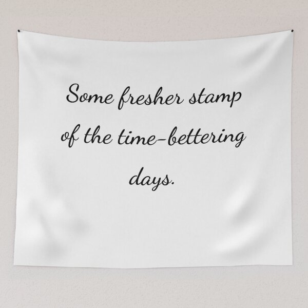 Item preview, “Some fresher stamp of the time-bettering days.” - handwriting black designed and sold by ariksworld.
