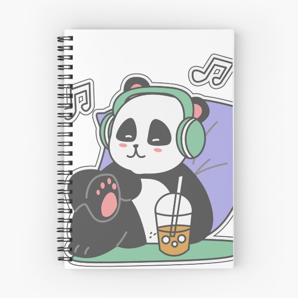 Item preview, Cute Kawaii Panda Music Lover designed and sold by LunaVales.