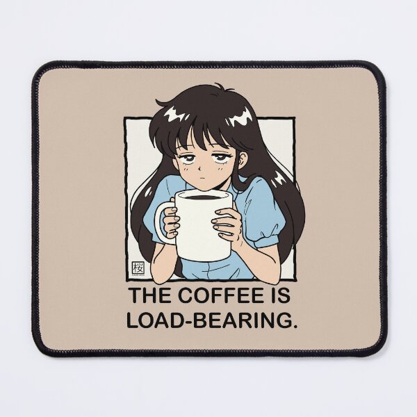 Item preview, Exhausted Girl Coffee Humor designed and sold by SakuraHaven.