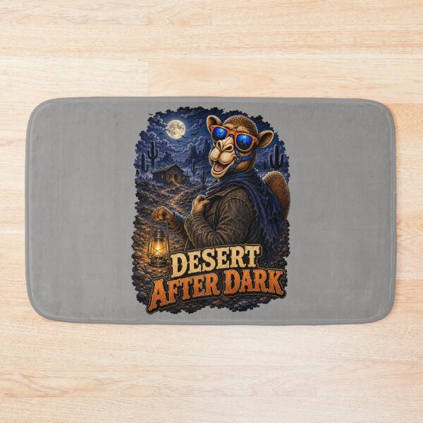 Item preview, Desert After Dark – Fun Halloween Gift for Camel Lovers - Cool Halloween Animal Graphic Camel T-Shirt designed and sold by Camel & Quirk.