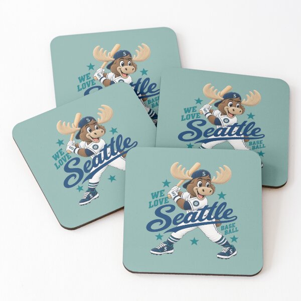 Item preview, We Love Seattle Baseball Mariner Moose designed and sold by GhostDawgs.